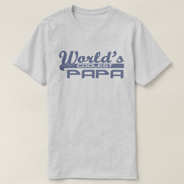 Camiseta La papá más fresca del mundo (Diseño del anverso)