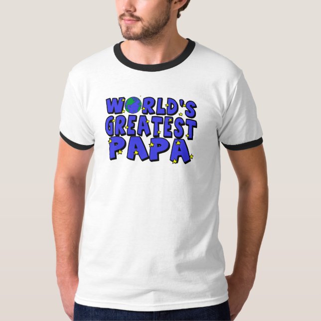 Camiseta La papá más grande del mundo (Anverso)