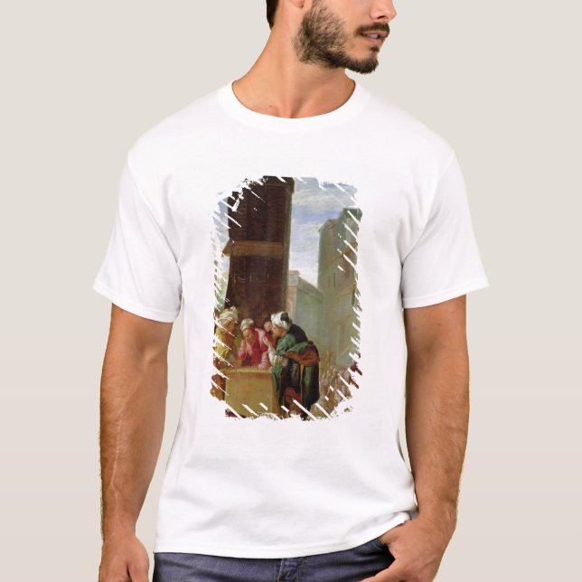 Camiseta La parábola de la perla preciosa (Anverso)