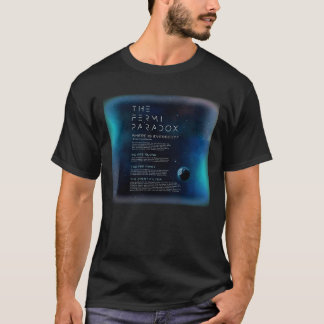 Camiseta La paradoja de Fermi donde están todos
