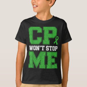 Camiseta La parálisis cerebral no detendrá al guerrero Conc