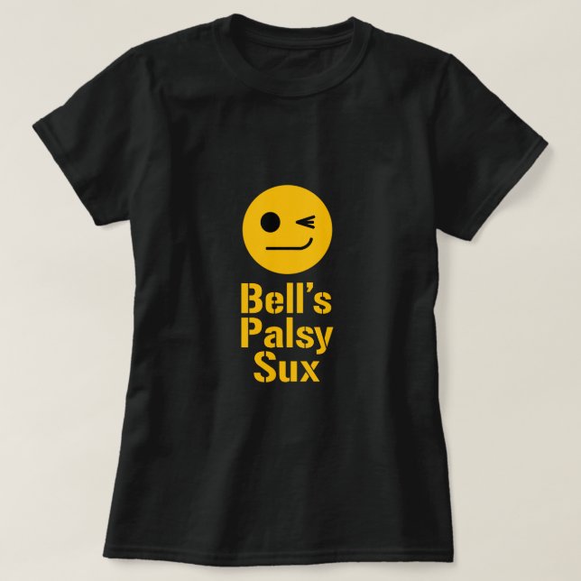 Camiseta la parálisis de la campana (Diseño del anverso)