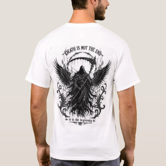 Camiseta La Parca | Gráfica Oscura del Segador de Hombres