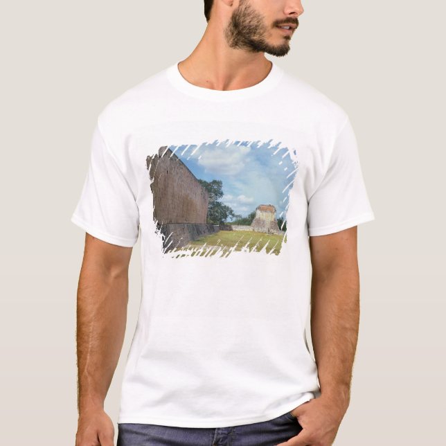 Camiseta La pared de la corte de la bola (Anverso)