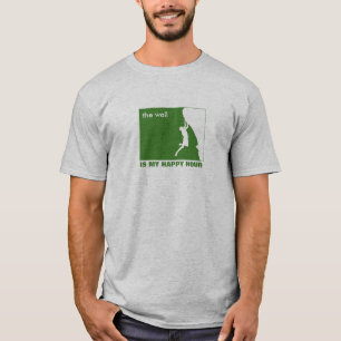 Camiseta La pared es mi hora feliz