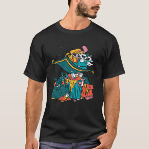 Camiseta La pareja de basura de basura linda