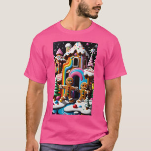 Camiseta La pareja de Navidades Cookie