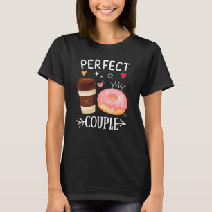 Camiseta La pareja perfecta donut y café donut