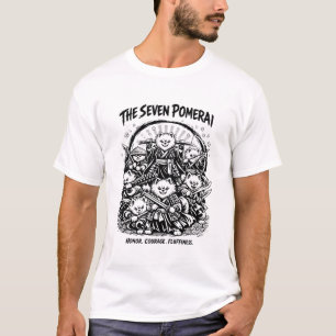 Camiseta La parodia de los siete samuráis pomerania
