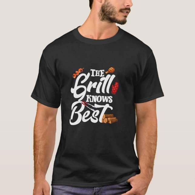 CAMISETA LA PARRILLA SABE MEJOR (Anverso)