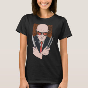 Camiseta La parrillada Hitman BBQ Funny