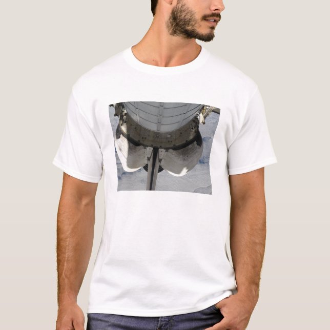 Camiseta La parte posterior del Transbordador Espacial Ende (Anverso)