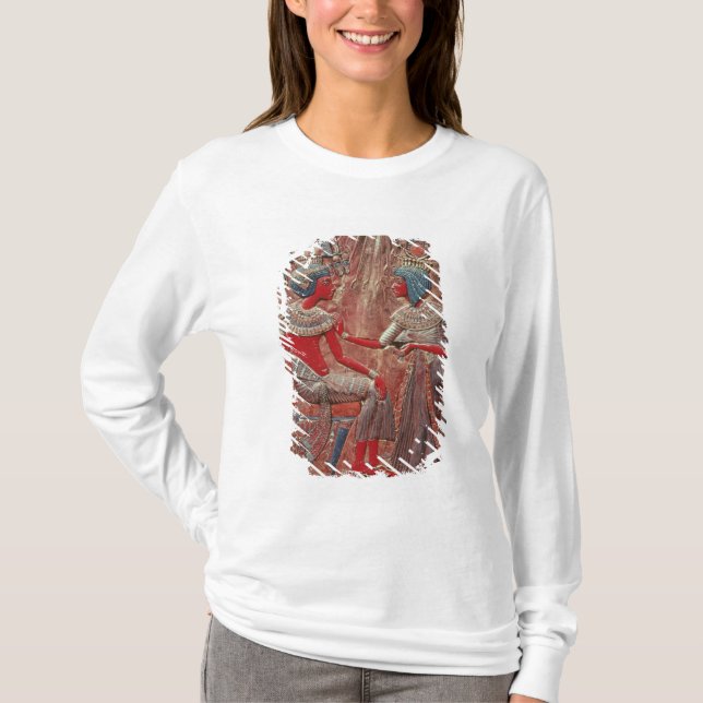 Camiseta La parte posterior del trono de Tutankhamun (Anverso)