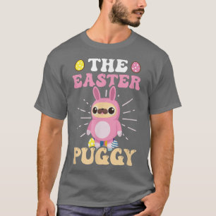 Camiseta La Pascua de la Pascua de la Pug Design 