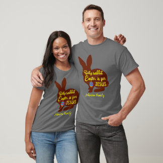 Camiseta La Pascua de la Pascua del Conejo Silencioso es pa