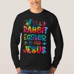 Camiseta La Pascua De La Rabbit Silenciosa Es Para Jesús Un