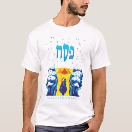 Camiseta La Pascua de Moisés y el éxodo de los israelíes de