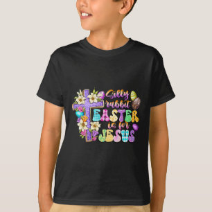 Camiseta La Pascua De Rabbit Silenciosa Es Para Jesús Chris