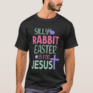 Camiseta La Pascua De Rabbit Silenciosa Es Para Jesús Diver