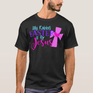 Camiseta La Pascua De Rabbit Silenciosa Es Para Jesús Graci