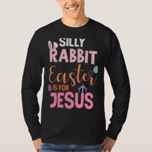 Camiseta La Pascua De Rabbit Silenciosa Es Para Jesús La Pa