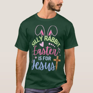 Camiseta La Pascua De Rabbit Silenciosa Es Para Jesús Pascu