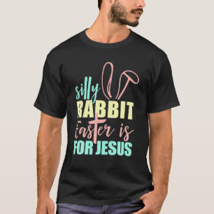 Camiseta La Pascua De Rabbit Silly Es Para El Traje De Rega