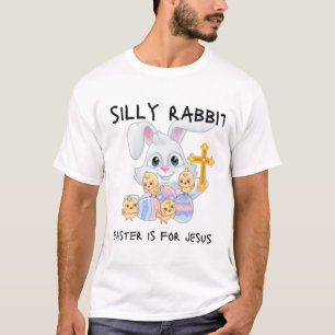 Camiseta La Pascua De Rabbit Silly Es Para Jesús Gracioso N