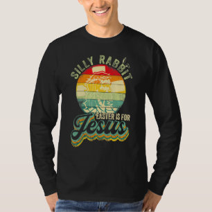 Camiseta La Pascua De Tee De Conejo Silencioso Y Retro Cris