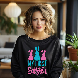 Camiseta La Pascua está llegando. Felicidad
