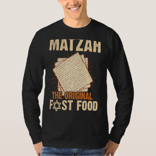 Camiseta La Pascua Matzah El Residuo De Comida Rápida Origi
