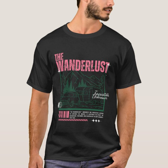 Camiseta La pasión de Wanderlust (Anverso)
