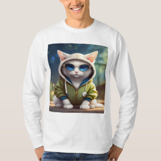 Camiseta "La pasión perfecta: un amante del gato dedicado