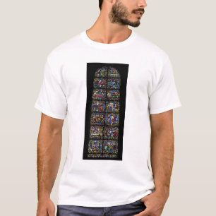 Camiseta La pasión, ventana de lanceta en la fachada del
