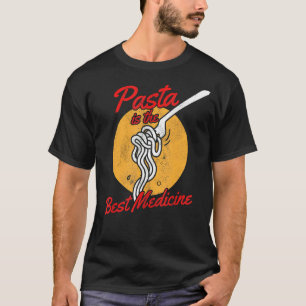 Camiseta La Pasta Es La Mejor Medicina Italiana Carbonara P