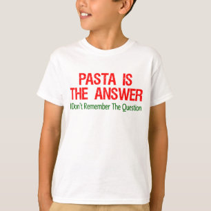 Camiseta La Pasta Es La Respuesta
