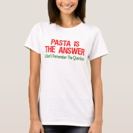 Camiseta La Pasta Es La Respuesta