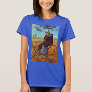 Camiseta La pastora (según Millet) por Vincent van Gogh