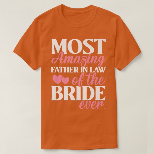 Camiseta La patria más asombrosa del Boda de novias (Diseño del anverso)
