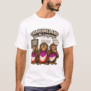 Camiseta La Patria No Tiene Lengua – Tres Monos Sabios 
