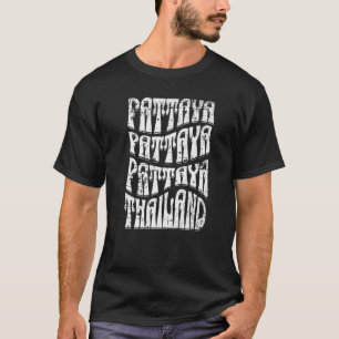 Camiseta La Pattaya Tailandia, una angustia retro