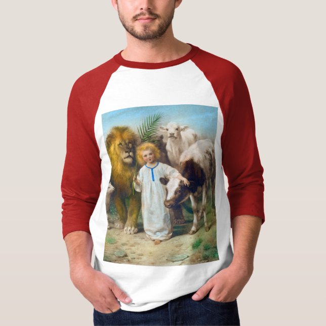 Camiseta La paz, 1896 por William Strutt (Anverso)
