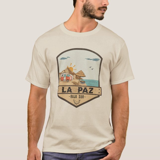Camiseta La Paz Baja California Sur México (Anverso)