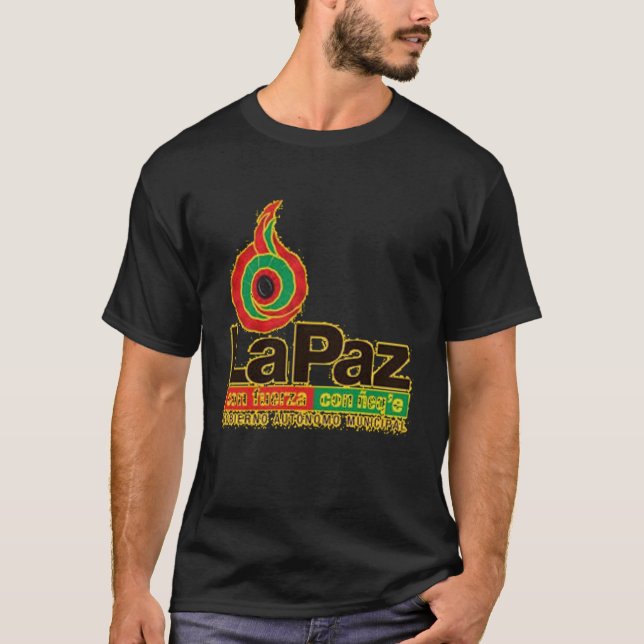 Camiseta La Paz con Fuerza ñeqe (Anverso)