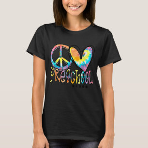 Camiseta La Paz Cuidada Amor A La Escuela Preescolar El Tej