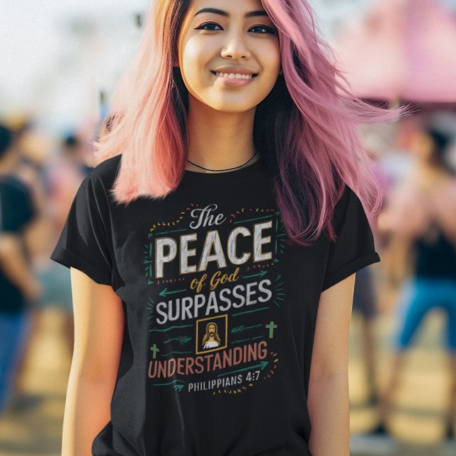Camiseta La paz de Dios supera el entendimiento. (Subido por el creador)