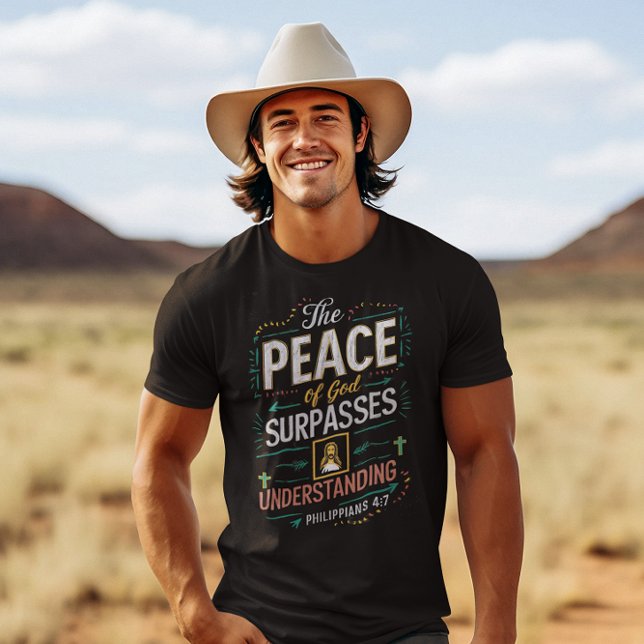 Camiseta La paz de Dios supera el entendimiento. (Subido por el creador)