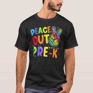 Camiseta La Paz De La Graduación Preescolar El Último Día D