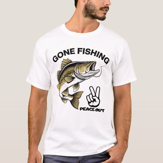 CAMISETA LA PAZ DE LA PESCA SE HA IDO (Anverso)