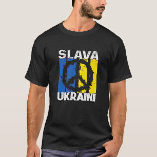 Camiseta La paz de Ucrania en Eslava